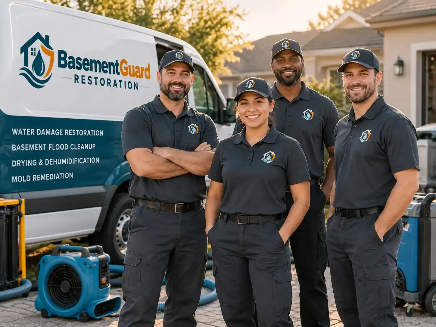 Basement Water Damage Restoration company in Stockdale, TX